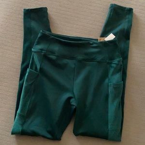 VS pink leggings new w tags size small